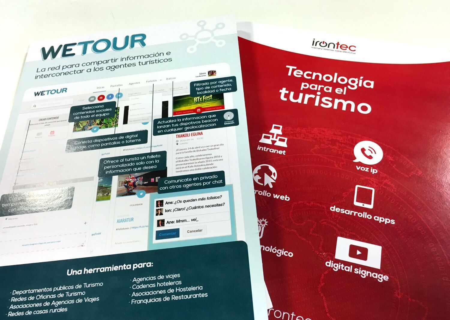 WeTour - La herramienta de comunicación para agentes de turismo