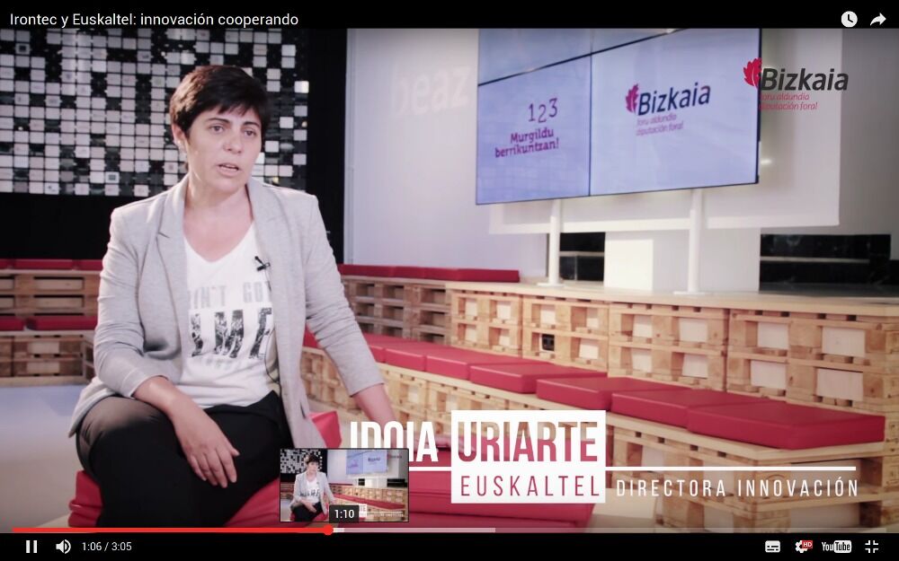 Idoia Uriarte, Directora de Innovación de Euskaltel