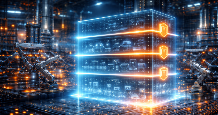 Diagrama del Modelo Purdue mostrando la segmentación por niveles en una arquitectura industrial OT