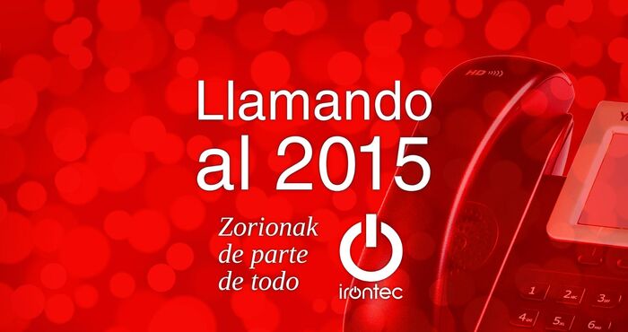 El reto navideño de irontec... zorionak!