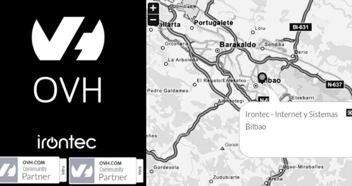 Irontec, primer partner oficial en Bilbao de OVH, el proveedor de hosting más importante de Europa 