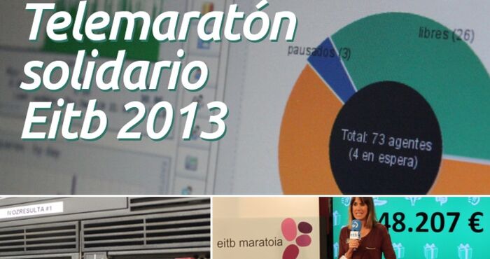 i::voz vuelve a demostrar su potencia en el Maratón Solidario de Eitb 2013
