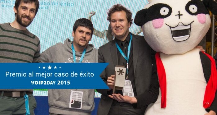 Ganamos el Premio al Mejor Caso de éxito VoIP2DAY, por segundo año consecutivo