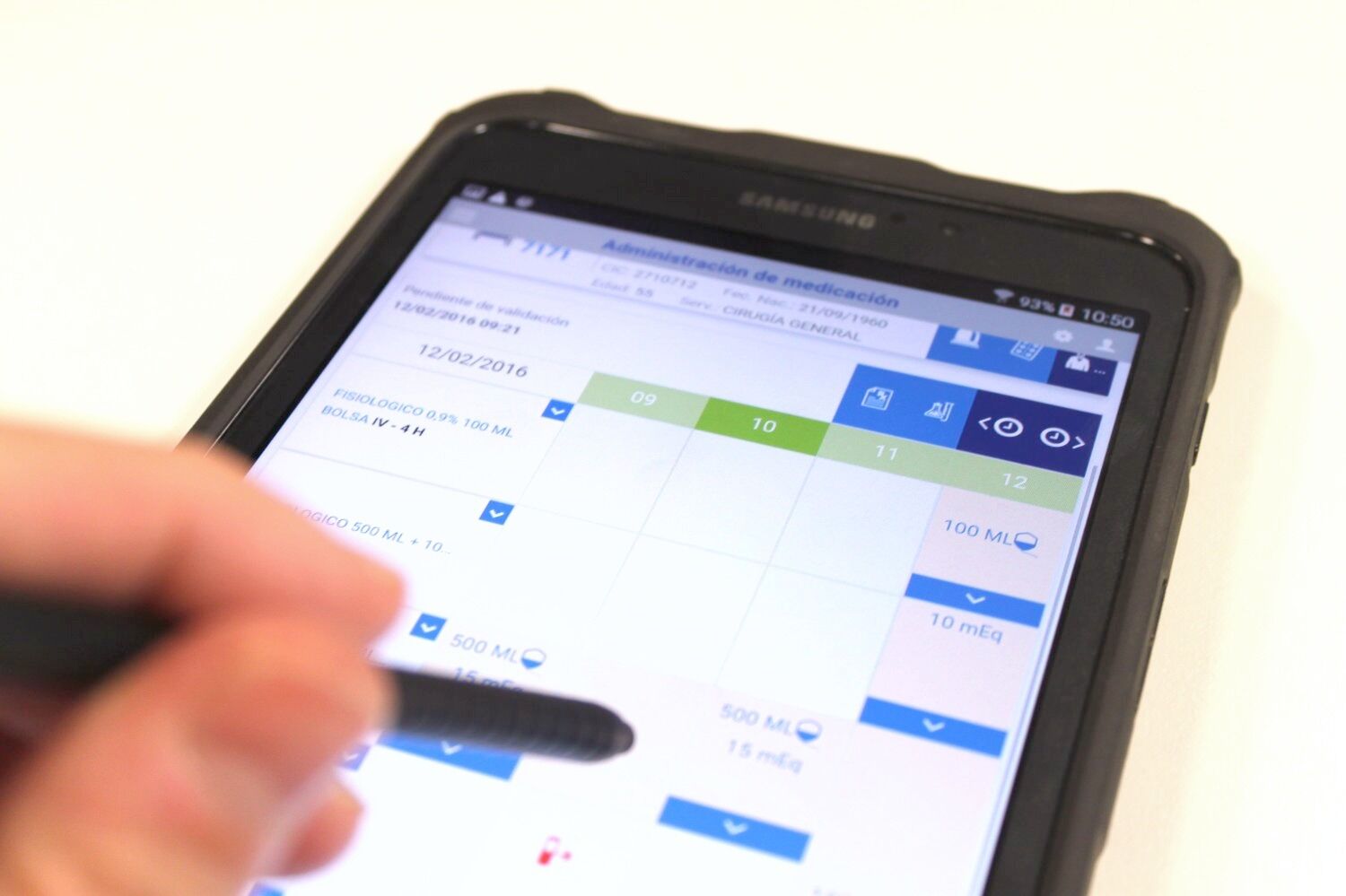 Con nuestra App, los profesionales de Osakidetza pueden controlar las tomas de cada paciente