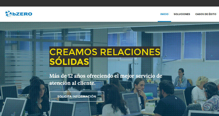 Estrategia digital y desarrollo de web corporativa para bZERO