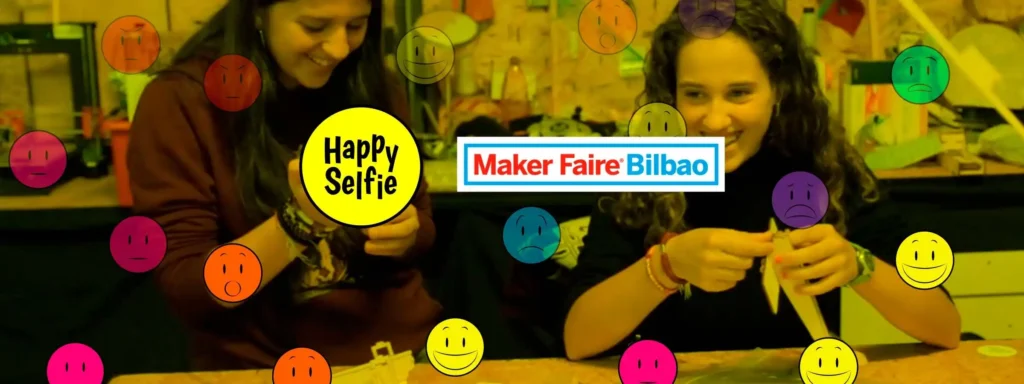 Happy Selfie, el primer fotomatón autónomo activado por sonrisas, en Maker Faire Bilbao